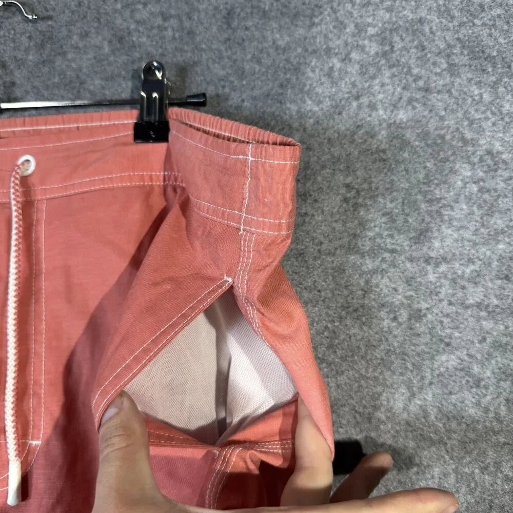 johnnie-O Mens Board Shorts‎ Red Color Size M